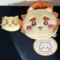 ちいかわ　シリコンミニポーチ、ぬいふわトートミニ2個セット　シーサー