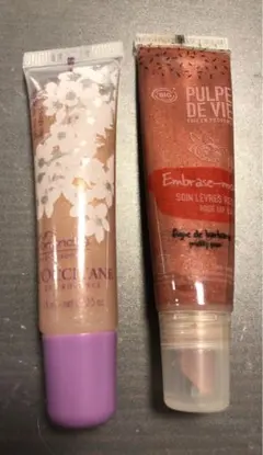 【匿名配送】ロクシタン★パルプデヴィ★リップバーム★2本セット