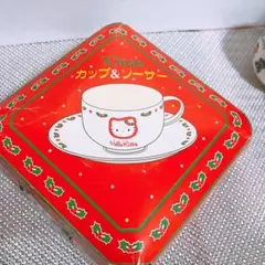 ハローキティ カップ＆ソーサ クリスマス 1997年製