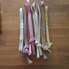 帯締めセット 多色編み込み