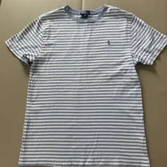 ラルフローレン　ボーダー　水色　Tシャツ　160のサムネイル