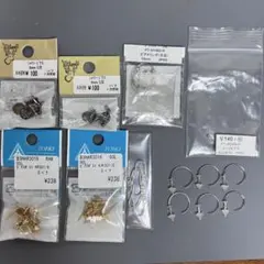 ピアス用金具セット