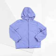 UNIQLO エアリズムUVカットメッシュパーカー キッズ 110cm