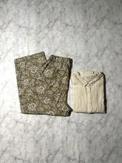 【最終価格】nico and...イージーパンツ ＆ SM2 リネンブラウス