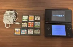 【動作確認済】ニンテンドーDSi ブラック 本体 ＋ 人気ソフト10本セット