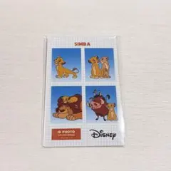 ライオンキング　シンバ　証明写真　スマロイド　ディズニー