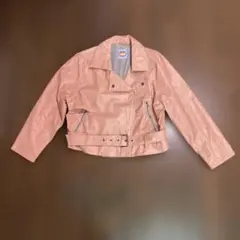 OJOU ライダーズジャケット　合皮　L 美品　オジョウ