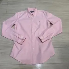 ラルフローレン　シャツ　ボタンダウンシャツ　ピンク　9