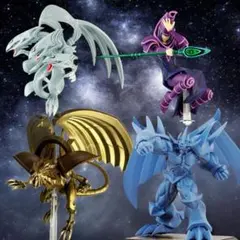 新品未開封4点 遊戯王 LEGION ブラックマジシャン 究極竜 フィギュア