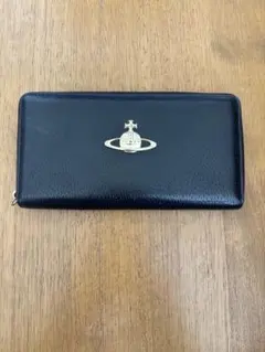 ヴィヴィアンウエストウッド▪ラウンド長財布黒