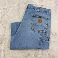 Carhartt　デニムペインターパンツ　W39 L30　ライトインディゴ　古着のサムネイル
