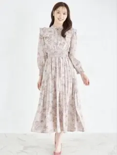 tocco closet花柄ワンピース