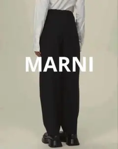 ＜MARNI＞ wool slacks pants 38