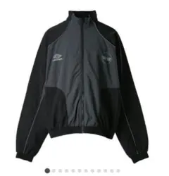 BOILER ROOM × UMBRO Track Jacket XL Boiler Room Men's x Umbro Shell Track Jacket Grey | UMBRJK11G-RY