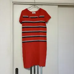 美品 wb Mサイズ 半袖ロングニットのサムネイル