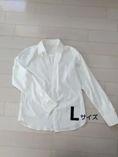 シャツ 長袖 白