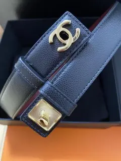 CHANEL シャネル26Bベルト ココマーク ブラックのサムネイル