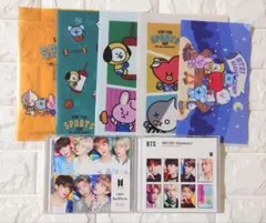 BT21 クリアファイル、BTS CD セット