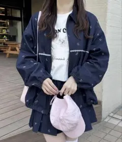 apres jour 柄アソートBIGブルゾン Fのサムネイル