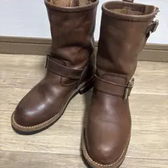 YOSUKE　エンジニアブーツ　レザー　ブラウン