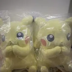 1番くじ 2024 A賞 ピカチュウ 2体セット ぬいぐるみ 新品未使用