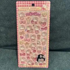 ボンボンドロップシール　サンリオ　ピンク キティ