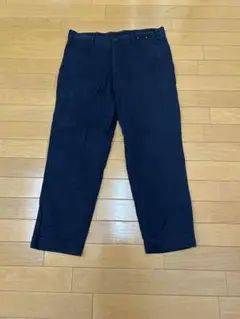 お買い得 中古 ユニクロ UNIQLO 紺色 Ｗ82cm 定価2189円 裾ｗ