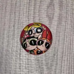 パワーパフガールズ 刺繍缶バッジ