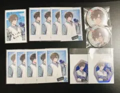 四季凪アキラ 2周年 缶バッジ チェキ風カード 特典