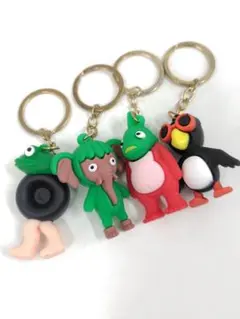 イタリアンブレインロット　キーホルダー4個セット