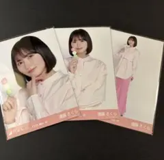 遠藤さくら ✨ 桜カラーコーデ 生写真 3種 コンプ 乃木坂46 - メルカリ