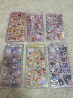 キャラクターシール 6枚セット