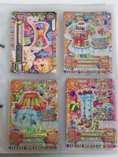 新条ひなき アイカツカードプレミアム 4枚セット