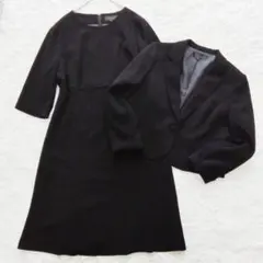 極美品❉ Formish ブラックフォーマル セットアップ ワンピース 17号