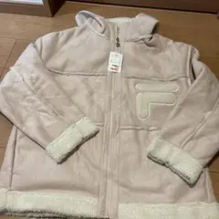 FILA フェイクムートン調ジャケット