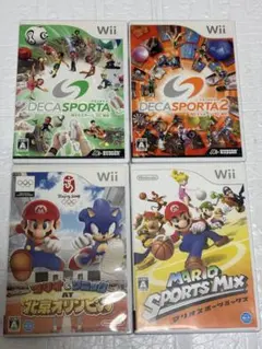 ⭐️24時間以内発送⭐️ Wiiソフトまとめ売り　4本セット