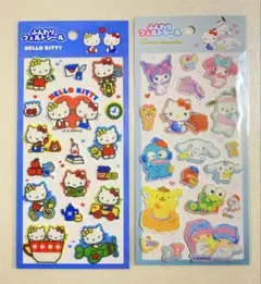 【正規品】　サンリオ ふんわりフェルトシール　2点セット