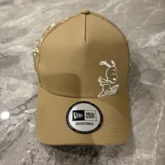 NEW ERA スヌーピー メッシュキャップ ベージュのサムネイル