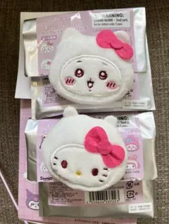 ちいかわ　サンリオ　シークレットヘアクリップ　ちいかわ　ハローキティ　セット