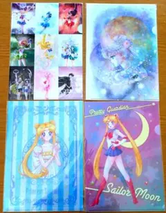 セーラームーン　クリアファイル　まとめ売り　4枚
