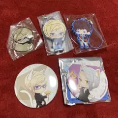 【セール】A3! 秋組 冬組 伏見臣 古市左京 雪白東 ラバスト 缶バッジ