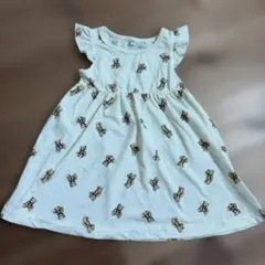 西松屋♡夏用♡ノースリーブ♡ワンピース♡くまのサムネイル