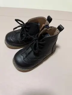 美品⭐︎MG BABY ブラックブーツ ベビーキッズ用