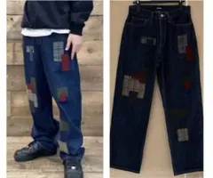 XLARGEエクストララージ　パッチワーク デニム　サイズ30 定価14300円
