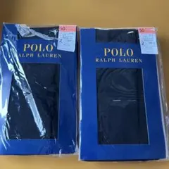 新品POLO RALPH LAUREN タイツ JJM-L ブラック4足ブラック