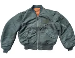 米軍空軍本物L-2BフライトジャケットALPHA社1970年官給品Mサイズ