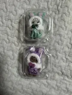 シルバニアくじ　赤ちゃんカラフルウサギコスチューム