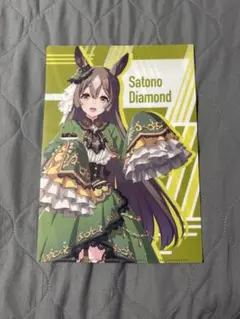 ウマ娘 上海コラボカフェ サトノダイヤモンド 特典 クリアカード 色紙