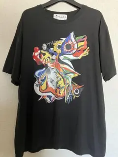 岡本太郎アートTシャツXLサイズ黒　岡本太郎記念館のサムネイル