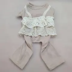 新品未使用　犬服　ロンパース　L